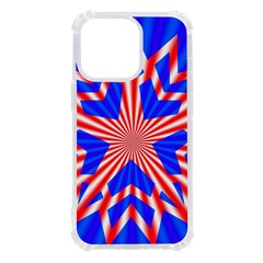 Star-explosion-burst-usa-red Iphone 13 Pro Tpu Uv Print Case by Bedest