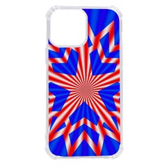 Star-explosion-burst-usa-red Iphone 13 Pro Max Tpu Uv Print Case by Bedest