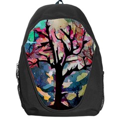 Tree-moon-night-sky-landscape Backpack Bag