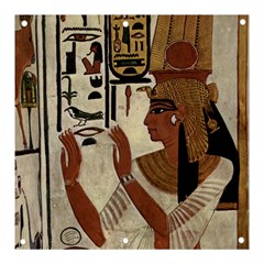 Hieroglyphics-goddess-queen Banner And Sign 3  X 3  by Bedest