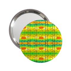 Birds-beach-sun-abstract-pattern 2 25  Handbag Mirrors