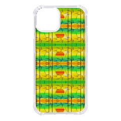 Birds-beach-sun-abstract-pattern Iphone 14 Tpu Uv Print Case