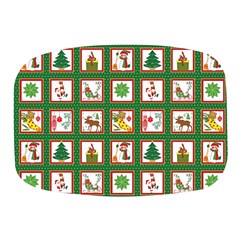 Christmas-paper-christmas-pattern Mini Square Pill Box by Bedest
