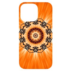 Abstract-kaleidoscope-colorful Iphone 14 Pro Max Black Uv Print Case by Bedest