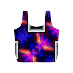 Box-abstract-frame-square Full Print Recycle Bag (s)