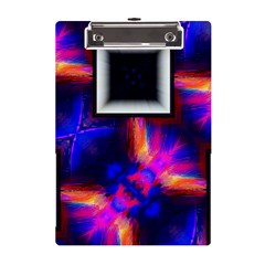 Box-abstract-frame-square A5 Acrylic Clipboard by Bedest