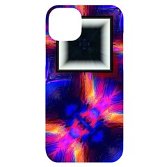 Box-abstract-frame-square Iphone 14 Plus Black Uv Print Case by Bedest