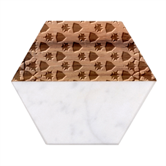 Digital-art-art-artwork-abstract-- Marble Wood Coaster (hexagon) 