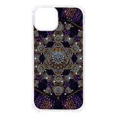 Flowers Of Diamonds In Harmony And Structures Of Love Iphone 13 Tpu Uv Print Case by pepitasart