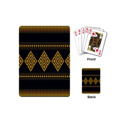 Abstract-batik Klasikjpg Playing Cards Single Design (mini) by nateshop