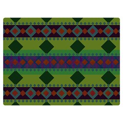 Background-batik 01 Premium Plush Fleece Blanket (extra Small) by nateshop