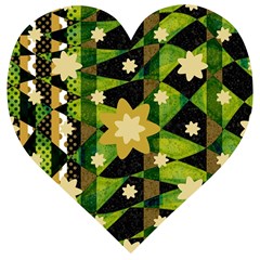 Background-batik 02 Wooden Puzzle Heart by nateshop