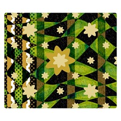 Background-batik 02 Premium Plush Fleece Blanket (small) by nateshop