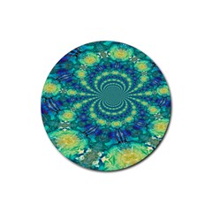 Fractal Rubber Coaster (round) by nateshop