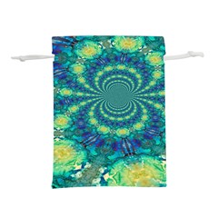 Fractal Lightweight Drawstring Pouch (l) by nateshop