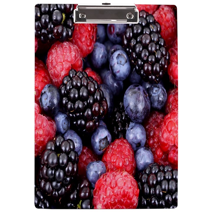 Berries-01 A4 Acrylic Clipboard