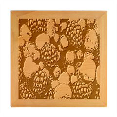 Berries-01 Wood Photo Frame Cube by nateshop