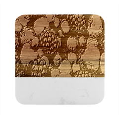Berries-01 Marble Wood Coaster (square) by nateshop