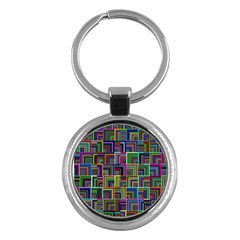 Wallpaper-background-colorful Key Chain (round) by Bedest