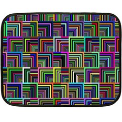 Wallpaper-background-colorful Fleece Blanket (mini) by Bedest