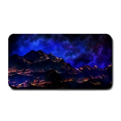 Landscape-sci-fi-alien-world Medium Bar Mat by Bedest