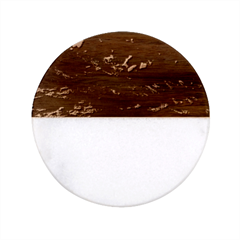 Landscape-sci-fi-alien-world Classic Marble Wood Coaster (round)  by Bedest