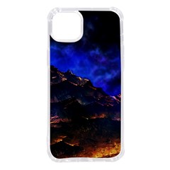 Landscape-sci-fi-alien-world Iphone 14 Plus Tpu Uv Print Case by Bedest