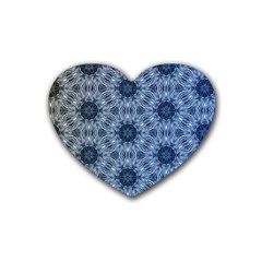 Pattern-patterns-seamless-design Rubber Coaster (heart)