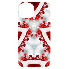 Christmas-background-tile-gifts Iphone 14 Black Uv Print Case