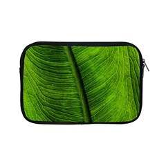 Green-leaf-plant-freshness-color Apple Ipad Mini Zipper Cases by Bedest