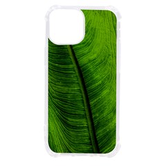 Green-leaf-plant-freshness-color Iphone 13 Mini Tpu Uv Print Case by Bedest