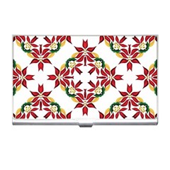 Christmas-wallpaper-background Business Card Holder