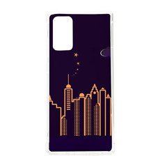 Skyscraper Town Urban Towers Samsung Galaxy Note 20 Tpu Uv Case by pakminggu