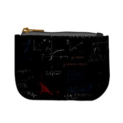 Math Mathematics Pattern Mini Coin Purse by pakminggu