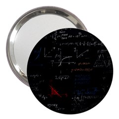 Math Mathematics Pattern 3  Handbag Mirrors by pakminggu