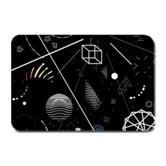 Future Space Aesthetic Math Plate Mats