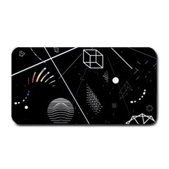 Future Space Aesthetic Math Medium Bar Mat