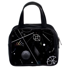 Future Space Aesthetic Math Classic Handbag (Two Sides)