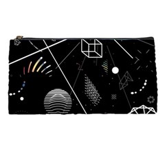 Future Space Aesthetic Math Pencil Case