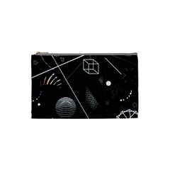 Future Space Aesthetic Math Cosmetic Bag (Small)