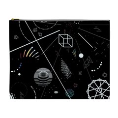 Future Space Aesthetic Math Cosmetic Bag (XL)