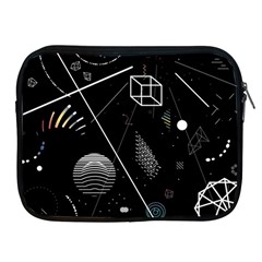 Future Space Aesthetic Math Apple iPad 2/3/4 Zipper Cases