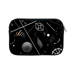 Future Space Aesthetic Math Apple iPad Mini Zipper Cases