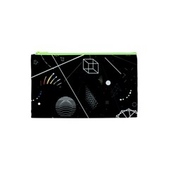 Future Space Aesthetic Math Cosmetic Bag (XS)