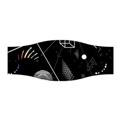 Future Space Aesthetic Math Stretchable Headband