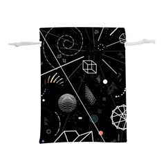 Future Space Aesthetic Math Lightweight Drawstring Pouch (M)