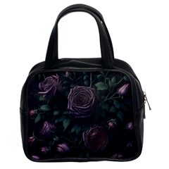 Rose Flower Plant Classic Handbag (two Sides) by pakminggu