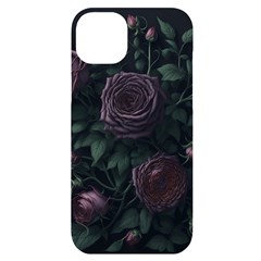 Rose Flower Plant Iphone 14 Plus Black Uv Print Case