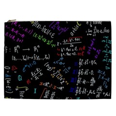 Mathematics  Physics Maths Math Pattern Cosmetic Bag (xxl) by pakminggu