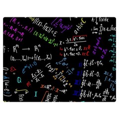 Mathematics  Physics Maths Math Pattern Premium Plush Fleece Blanket (extra Small) by pakminggu